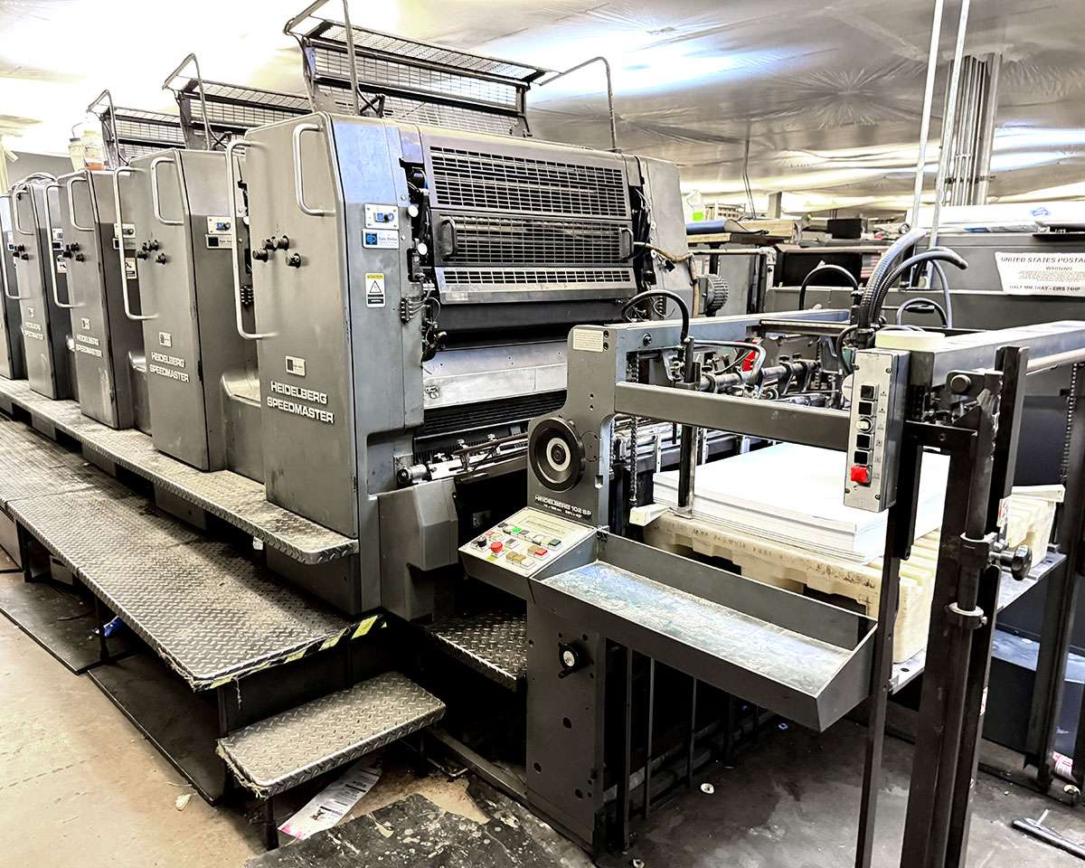Heidelberg SM 102 SP: Features and Benefits Used Presses